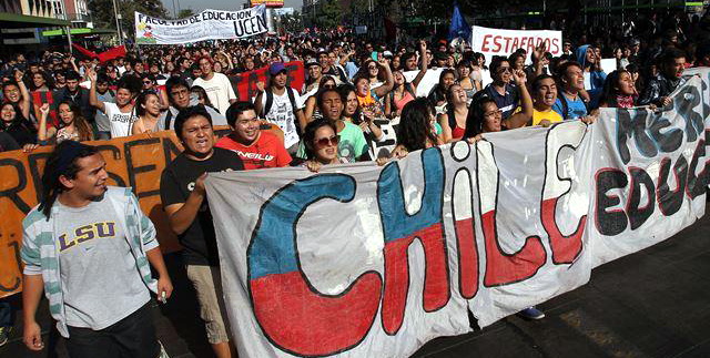 Чили: поворот влево